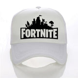 White Fortnite Mesh Cap