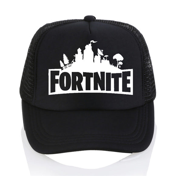 Black Fortnite Mesh Cap