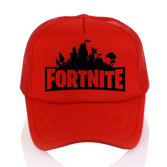 Red Fortnite Mesh Cap