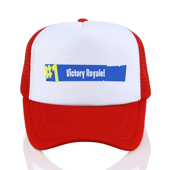 Red/White Victory Royale Mesh Hat