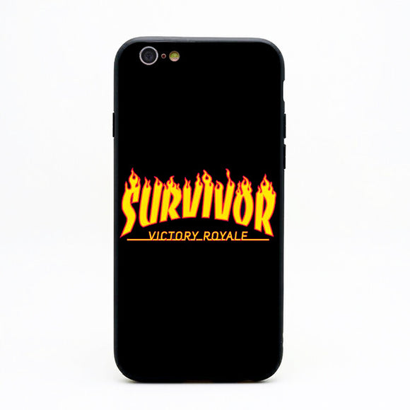 Survivor Victory Royale iPhone Case